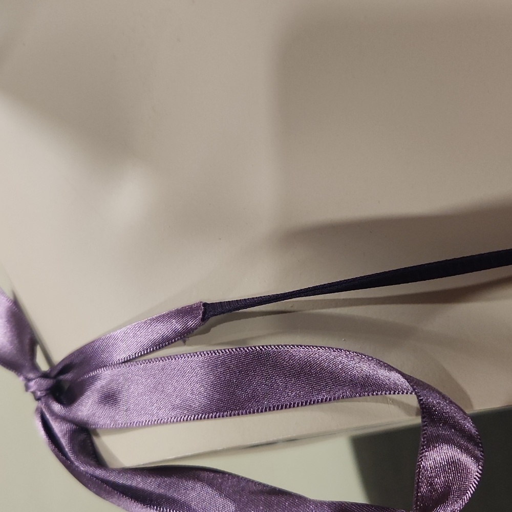 London Times Purple Tie-Strap Midi Dress - Picture 4 of 11